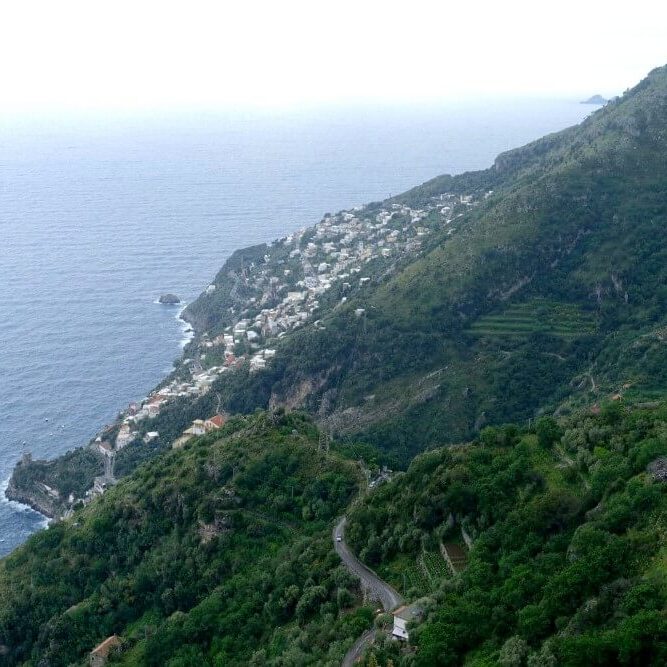 Blick auf die Amalfiküste