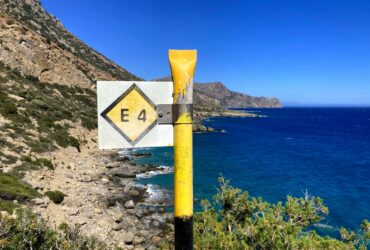 Wandern auf dem E4 in Kreta: Etappe 1 - Paleochora - Lissos