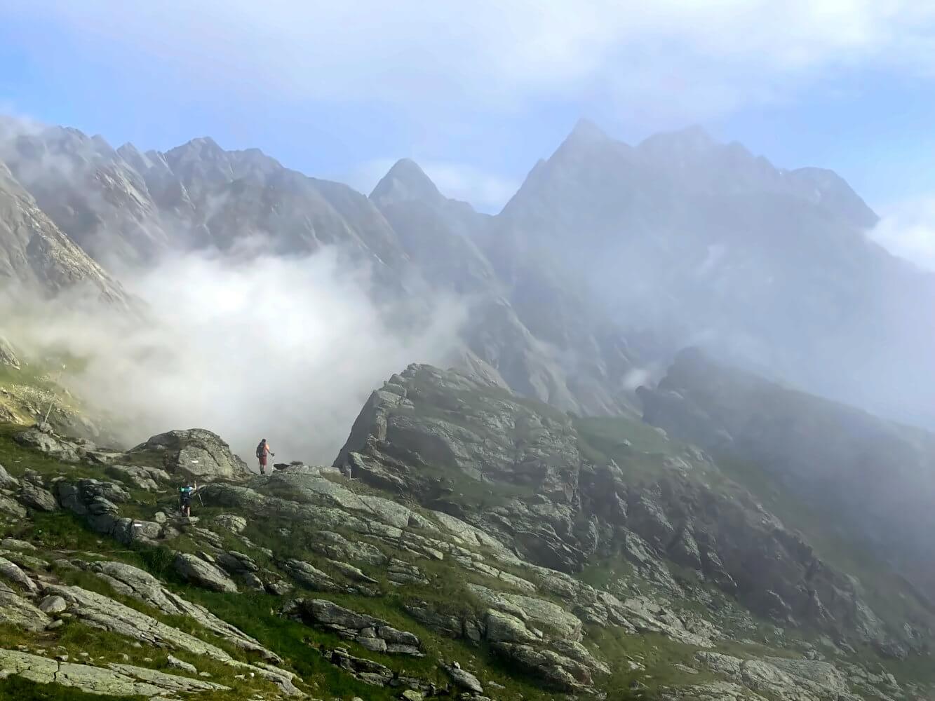 Bergwandern in Tirol.