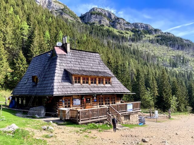 Berghütte Kontratowa in der Tatra