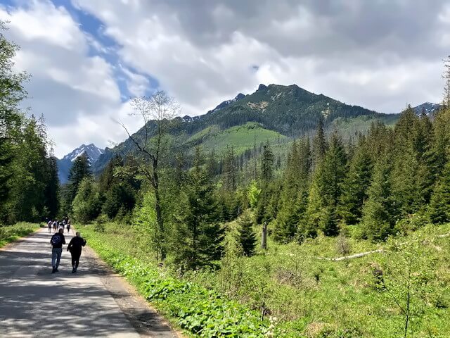 Wanderweg zum Morskie Oko in der Tatra