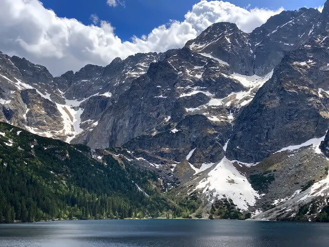 Meerauge See in der Hohen Tatra