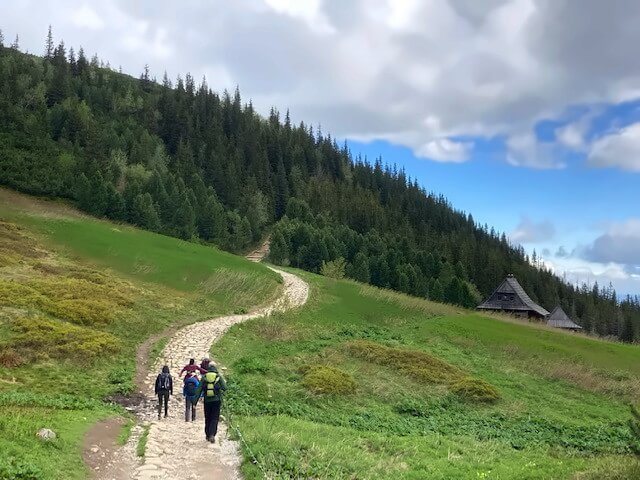 Wanderung in der Tatra in Polen