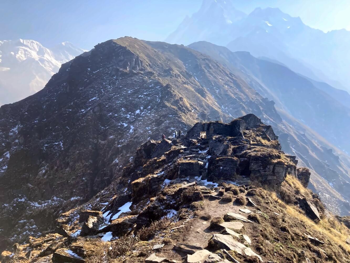Wanderung auf dem Mardi Himal Trek.