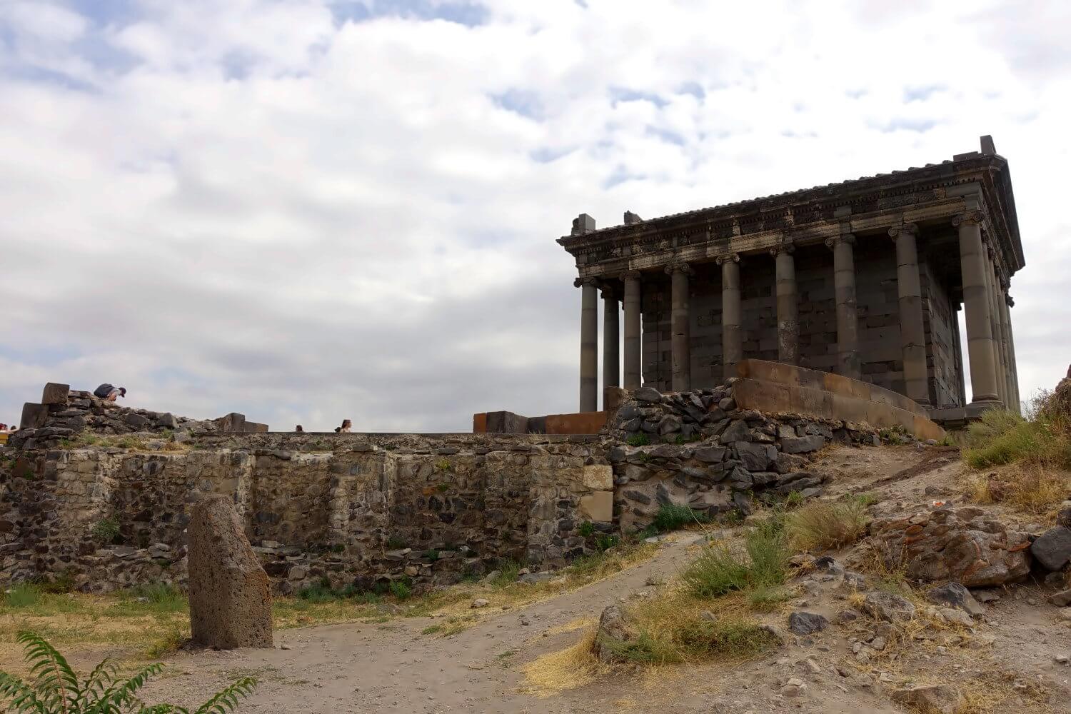 Tempel von Garni in Armenien.