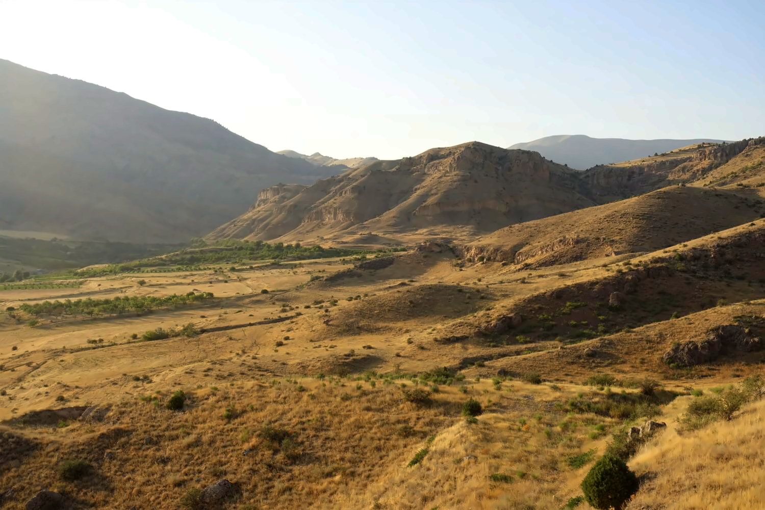 Blick über das Chosrow-Reservat in Armenien.