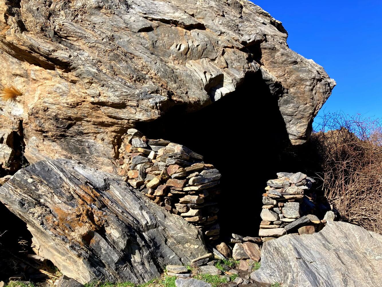 Cueva Secreta Höhle am Ende der Vereda de la Estrella.