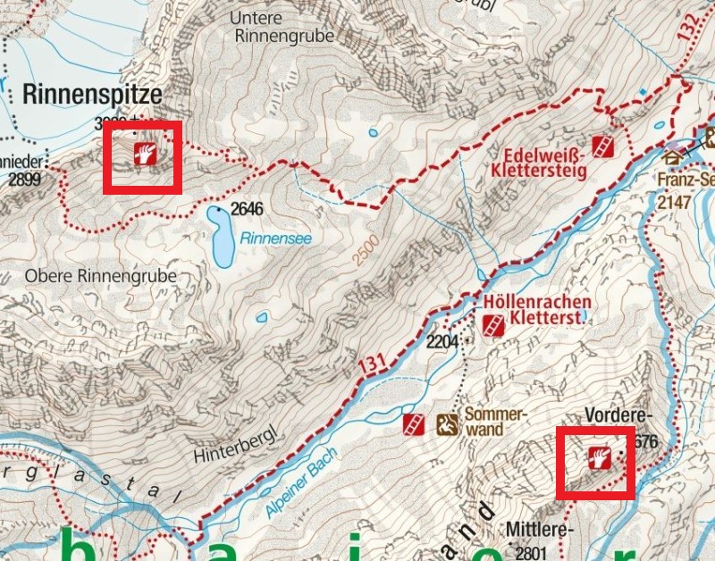 Outdooractive Pro+ Kompasskarte Stubaier Alpen