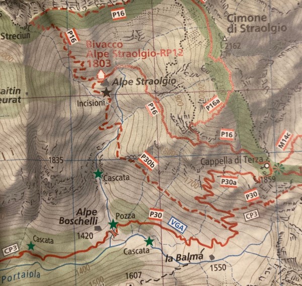 Val Grande Topografische Karte