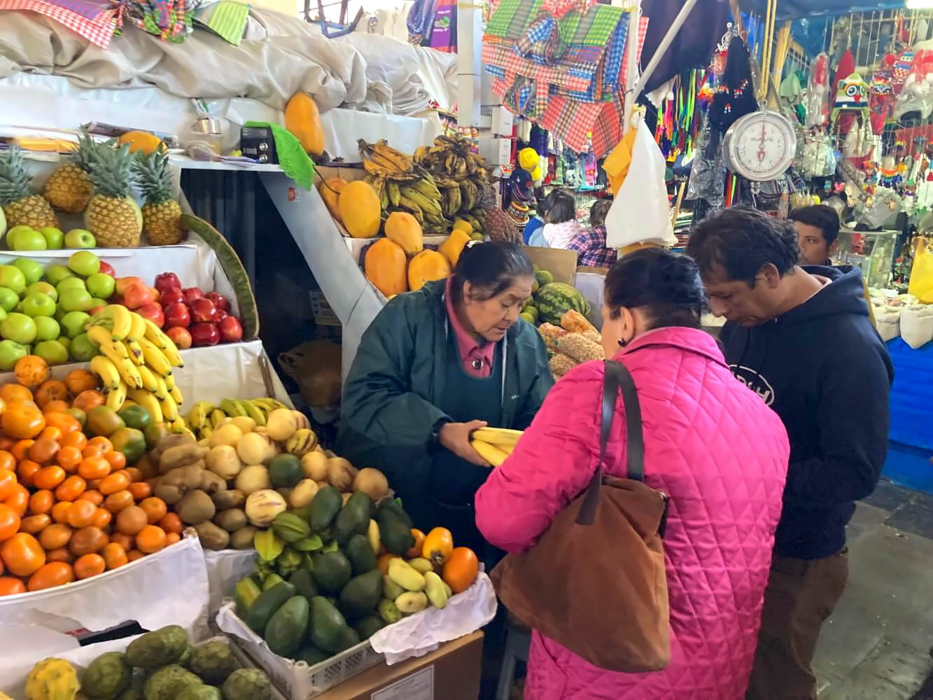 Markt in Cusco.