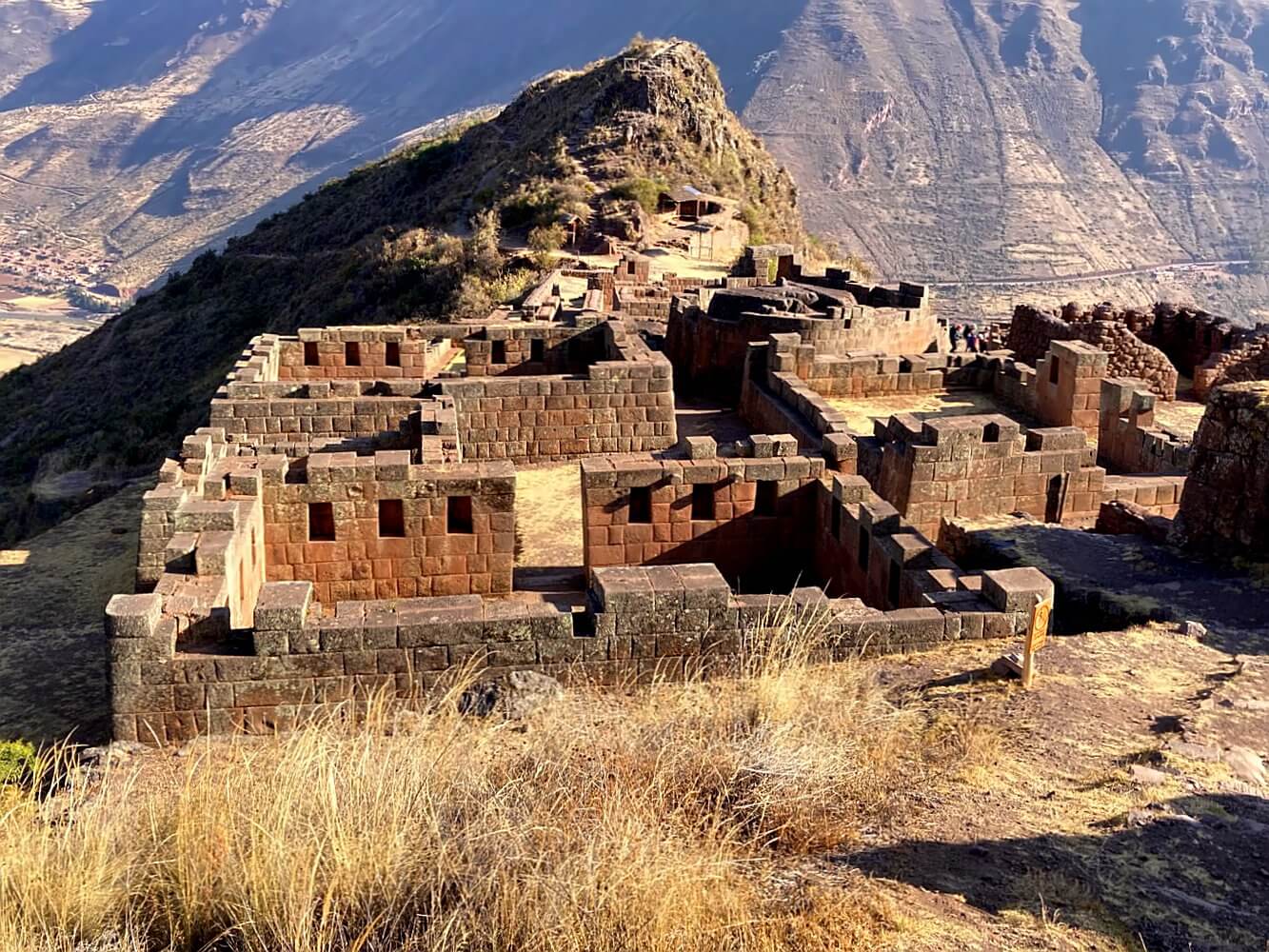 Intihuatana der Tempelbezirk der Inka in Pisac.