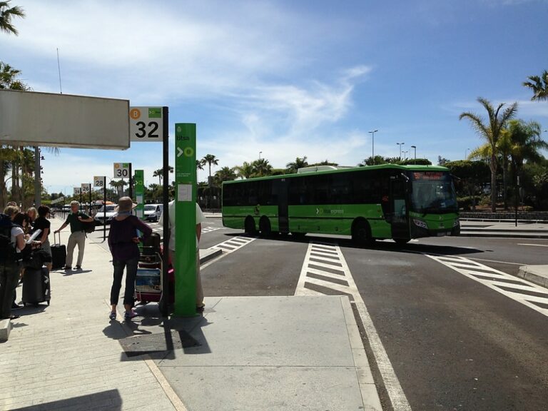 Flughafen Teneriffa Süd Nach Siam Park Buslinie 450