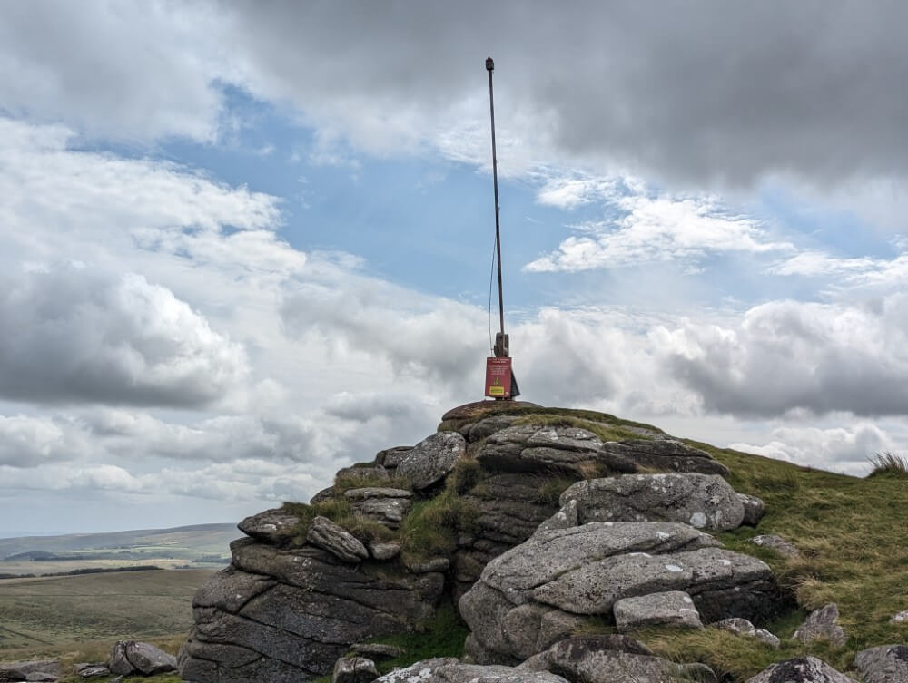 Militärisches Sperrgebiet in der Merrivale Range.