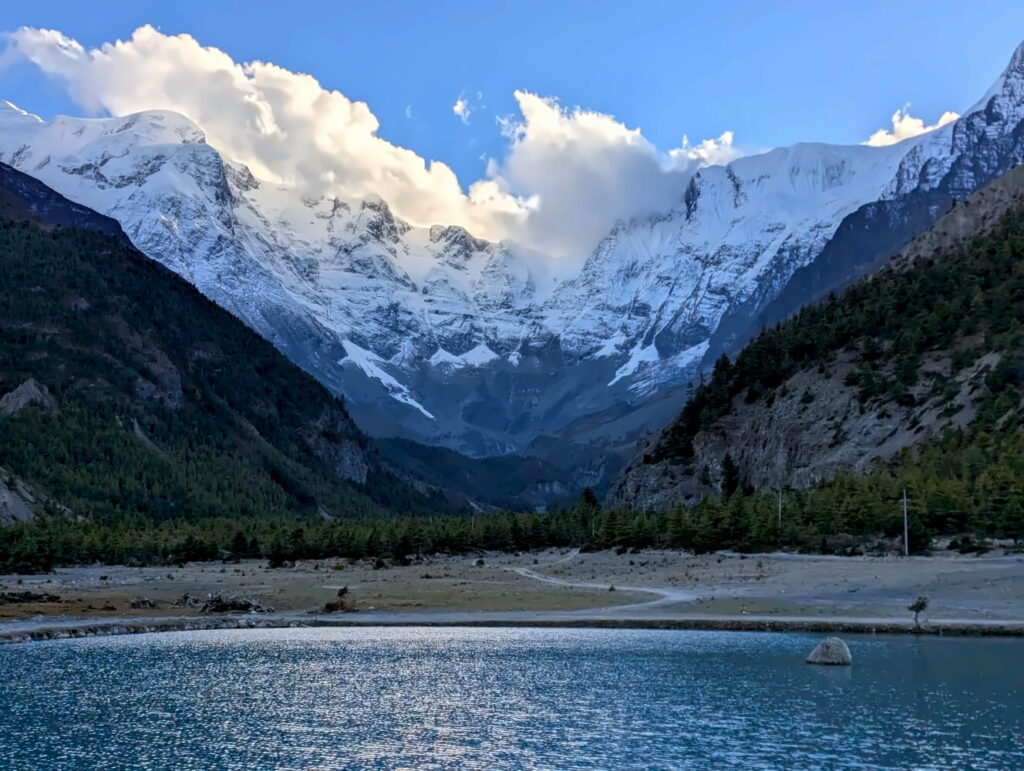 Green Lake in Pisang.