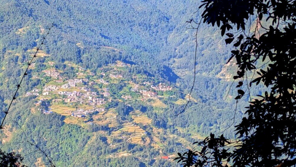 Blick auf Ghandruk