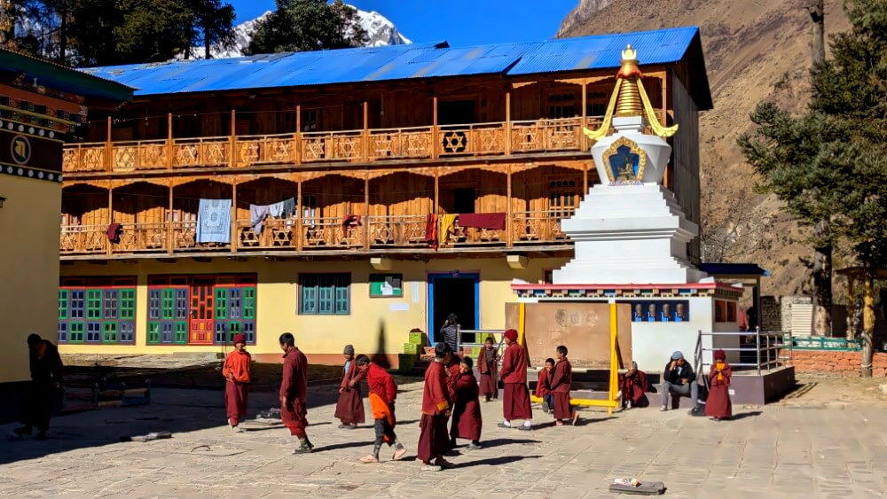 Ribum Monastery in Lho.