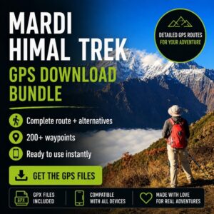 Mardi Himal Trek GPS Download Bundle