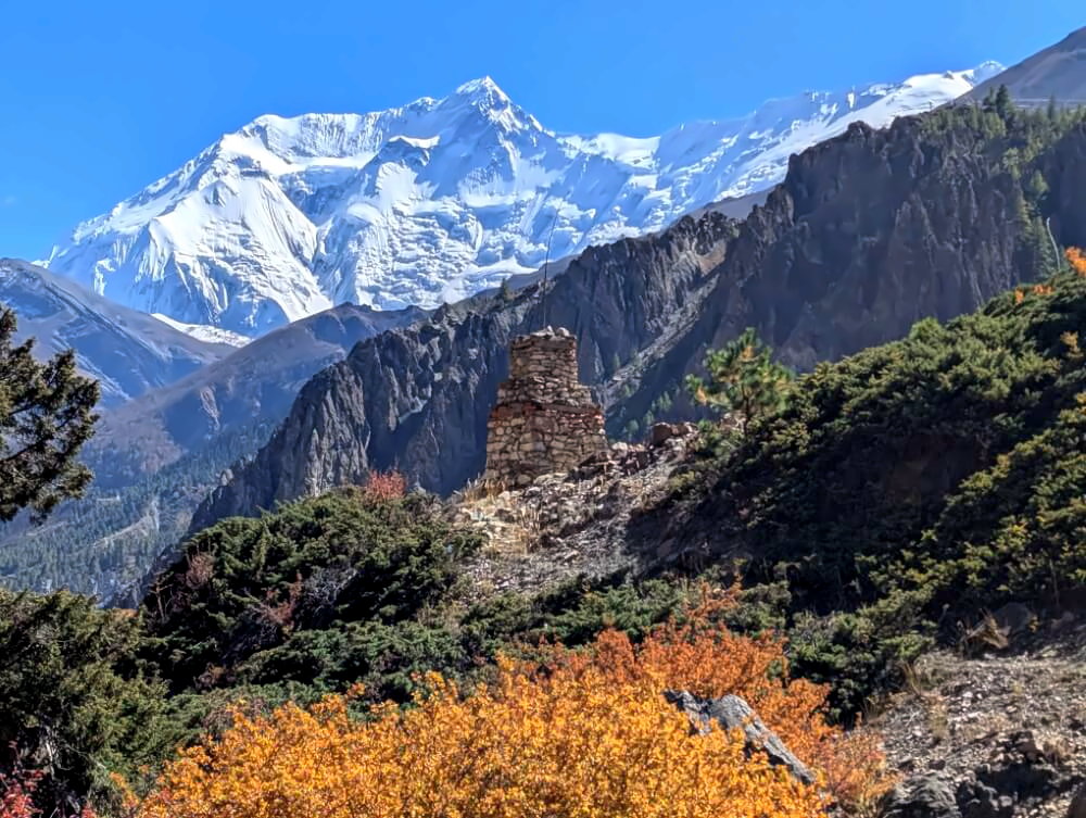 Annapurna-Region beim Trekking in Nepal